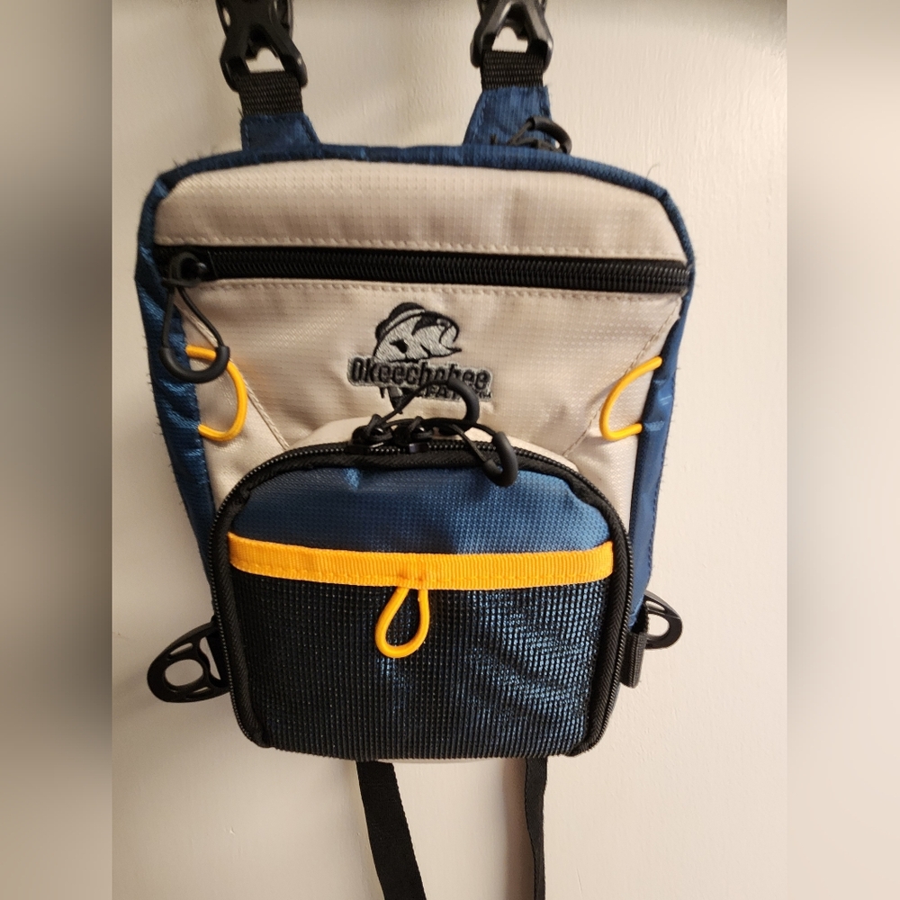 Blue and Yellow Men's Backpack